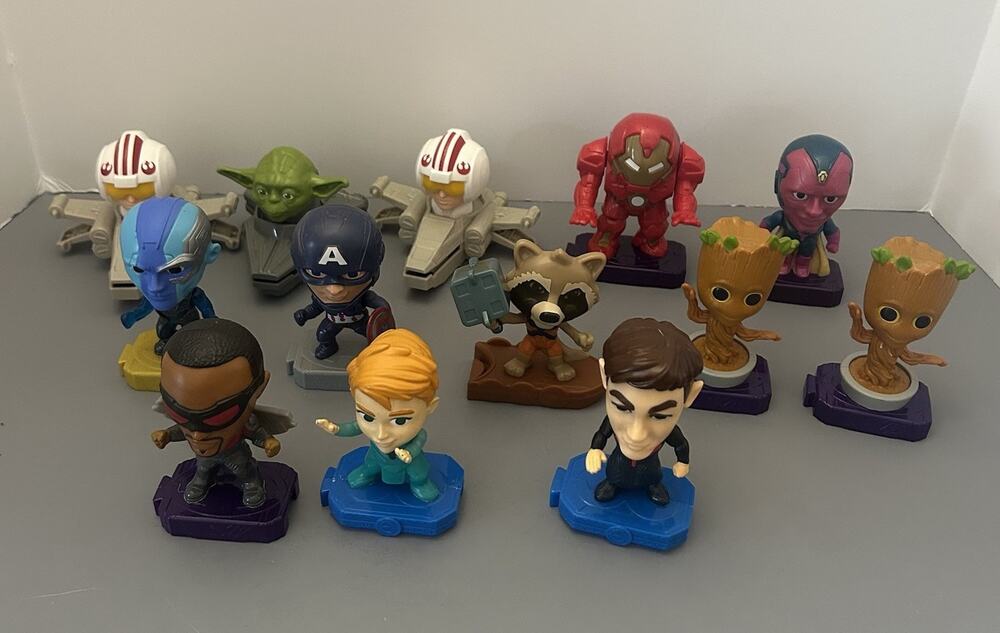 McDonald DISNEY Marvel Avengers Eternals Star Wars Happy Meal FIGURE 2020 Lot 13
